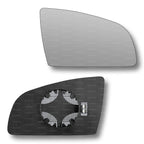 Replacement Wing Mirror Glass Right for Audi A4 2001-2008 Clip-On Driver Off side Heated Convex