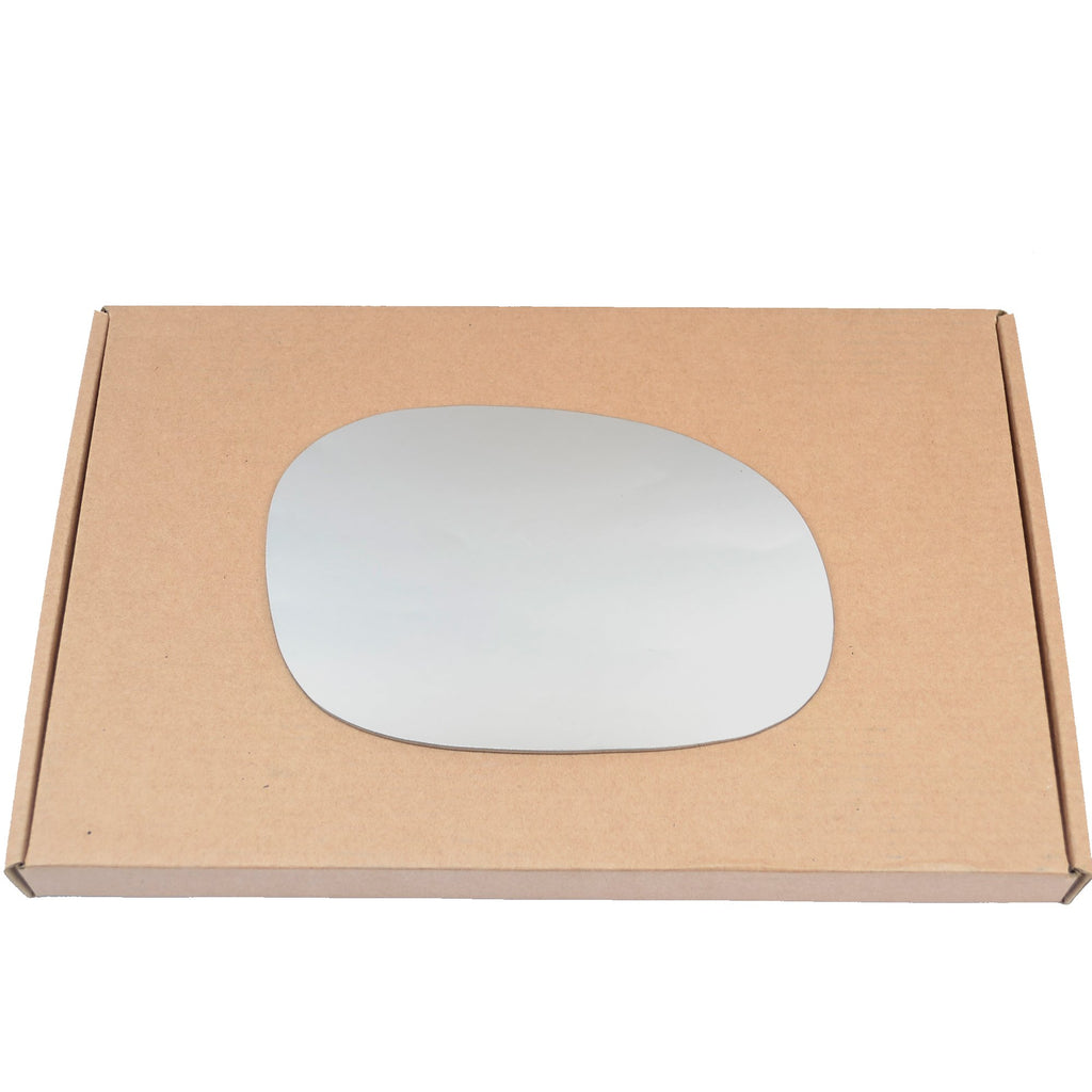 Wing Mirror Glass Right for Citroen C3, C2, C3 Pluriel (convertible) 2002-2010 Stick-On Driver Off Side Convex