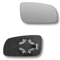 Replacement Wing Mirror Glass Right for VW Sharan 1998-2003 Clip-On Driver Off side Heated Convex