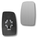 Replacement Wing Mirror Glass Left for Citroen Dispatch 2007-2016 Clip-On Passenger Near Side N/S Heated Convex
