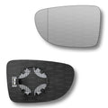 Replacement Wing Mirror Glass Left for Nissan Micra 2017-2022 Clip-On Passenger Near Side N/S Heated with Blind Spot