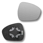 Replacement Wing Mirror Glass Right for Alfa Romeo Stelvio 2017-2022 Clip-On Driver Off side Heated Convex