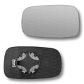 Replacement Wing Mirror Glass Left for Renault Scenic 2003-2009 Clip-On Passenger Near Side N/S Heated Convex