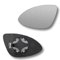 Replacement Wing Mirror Glass Left for Porsche Cayenne 2010-2018 Clip-On Passenger Near Side N/S Heated Convex