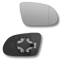 Replacement Wing Mirror Glass Right for Audi A8 2010-2017 Clip-On Driver Off side Heated with Blind Spot