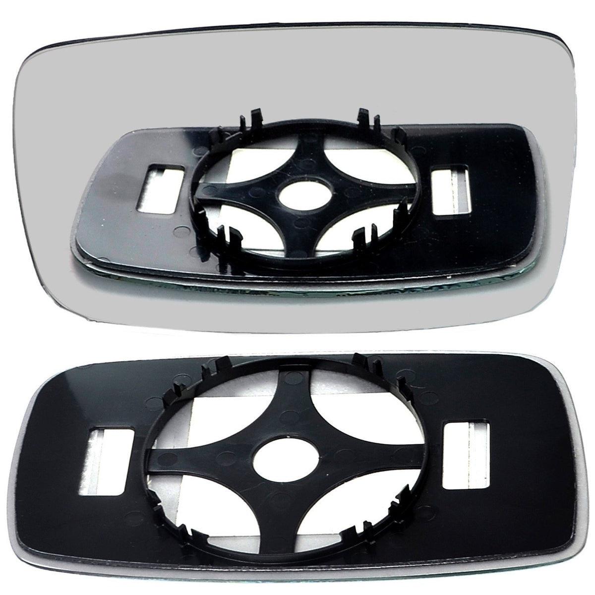 Wing Mirror Glass Left for Seat Arosa (Left Hand Drive) 2001-2005 Stick-On Passenger Near Side with Blind Spot