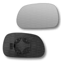 Replacement Wing Mirror Glass Left for BMW Z3 Roadster (Convertible) 1995-2003 Clip-On Passenger Near Side N/S Convex