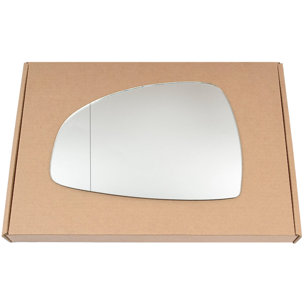 Wing Mirror Glass Left for Audi TT 2006-2014 Stick-On Passenger Near Side with Blind Spot