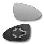 Replacement Wing Mirror Glass Right for Chevrolet Aveo T300 2012-2015 Clip-On Driver Off side Heated Convex