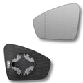 Replacement Wing Mirror Glass Left for VW Touareg 2018-2022 Clip-On Passenger Near Side N/S Heated with Blind Spot