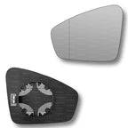 Replacement Wing Mirror Glass Left for VW Touareg 2018-2022 Clip-On Passenger Near Side N/S Heated with Blind Spot