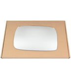 Wing Mirror Glass Left for Ford Fiesta MK2 1983-1989 Stick-On Passenger Near Side Convex