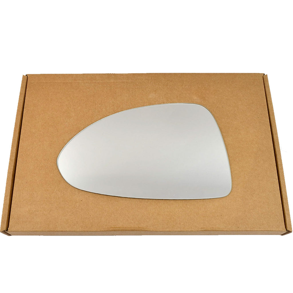 Wing Mirror Glass Left for Vauxhall Corsa 2014-2020 Stick-On Passenger Near Side Convex