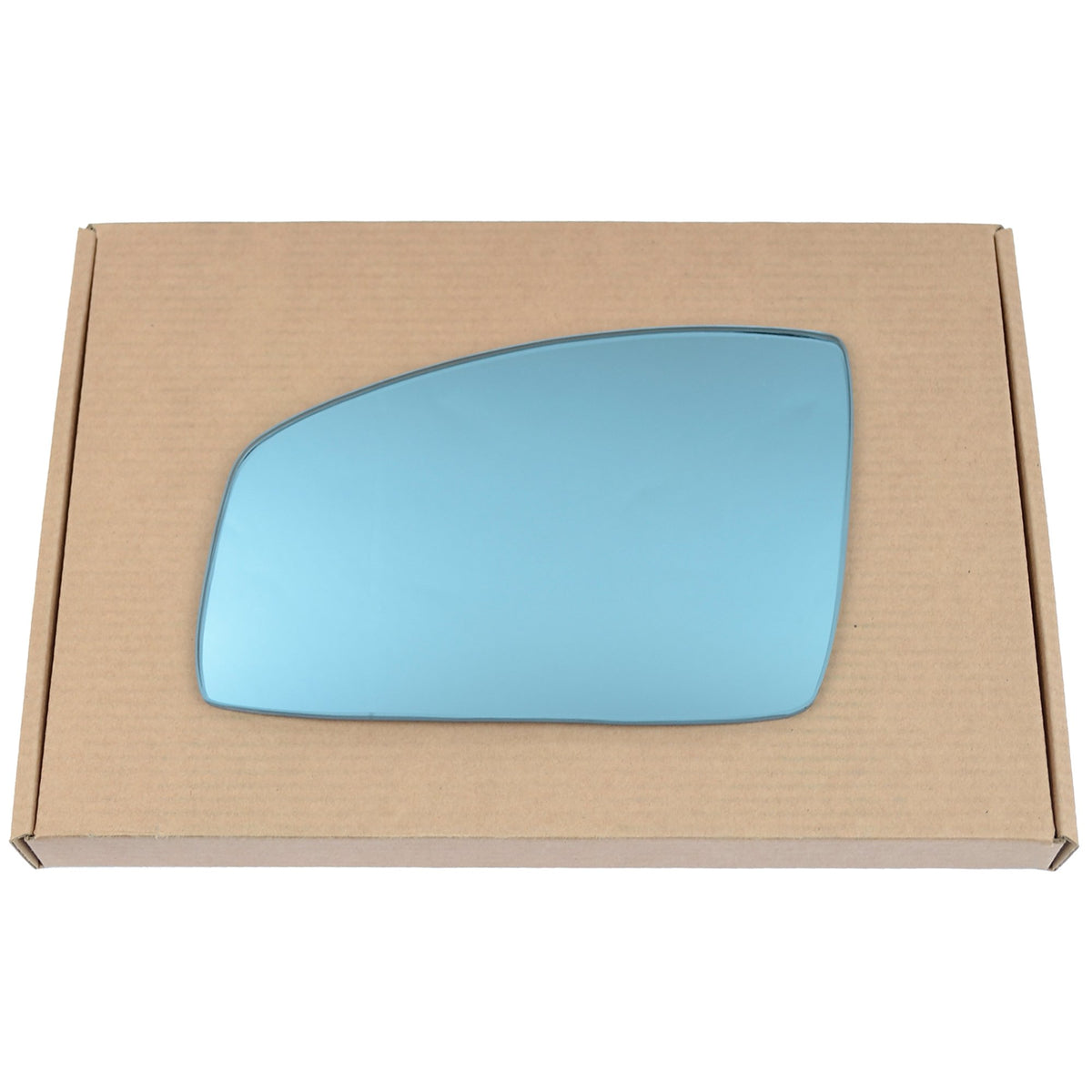 Wing Mirror Glass Left for Renault Espace 2003-2009 Stick-On Passenger Near Side Convex