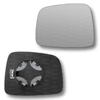 Replacement Wing Mirror Glass Left for Jeep Cherokee 2001-2007 Clip-On Passenger Near Side N/S Heated Convex