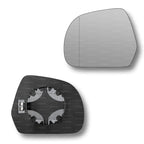 Replacement Wing Mirror Glass Left for Nissan Micra 2010-2017 Clip-On Passenger Near Side N/S Heated with Blind Spot