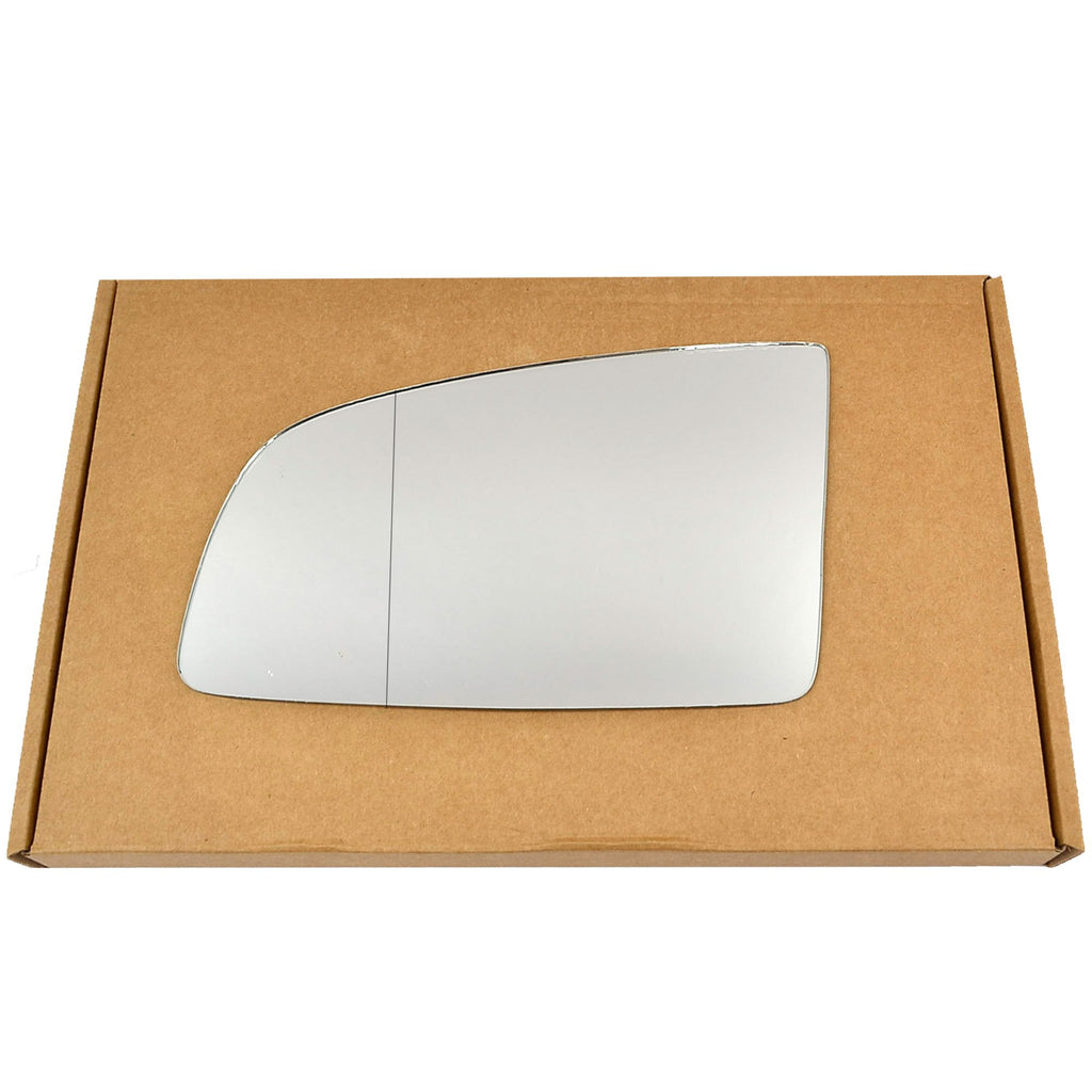 Wing Mirror Glass Left for Vauxhall Omega 2000-2003 Stick-On Passenger Near Side with Blind Spot