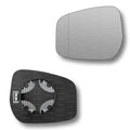 Replacement Wing Mirror Glass Left for Nissan Note 2013-2017 Clip-On Passenger Near Side N/S Heated with Blind Spot