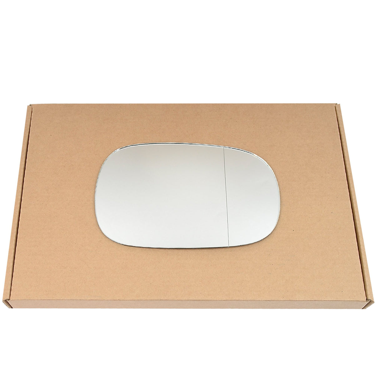 Wing Mirror Glass Right for Ford KA 1996-2008 Stick-On Driver Off Side with Blind Spot