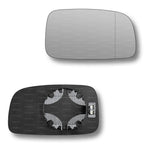 Replacement Wing Mirror Glass Right for Toyota Avensis 2003-2006 Clip-On Driver Off side Heated with Blind Spot