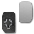 Replacement Wing Door Mirror Glass for Ford Transit mk6 mk7 2000-2014 Clip-On (Heated, Left Passenger Side)