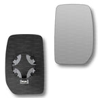 Replacement Wing Door Mirror Glass for Ford Transit mk6 mk7 2000-2014 Clip-On (Heated, Left Passenger Side)