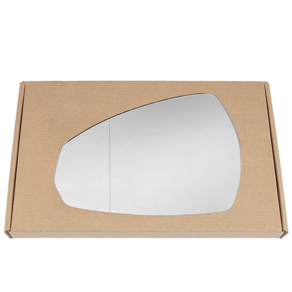 Wing Mirror Glass Left for Audi A3 2012-2020 Stick-On Passenger Near Side with Blind Spot
