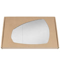 Wing Mirror Glass Left for Audi A3 2012-2020 Stick-On Passenger Near Side with Blind Spot