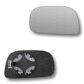 Replacement Wing Mirror Glass Left for Vauxhall Agila 2000-2007 Clip-On Passenger Near Side N/S Heated Convex