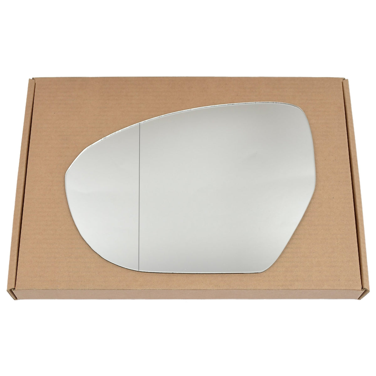 Wing Mirror Glass Left for Suzuki Kizashi 2010-2014 Stick-On Passenger Near Side with Blind Spot
