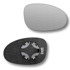 Replacement Wing Mirror Glass Right for Renault Espace 1997-2002 Clip-On Driver Off side Heated Convex