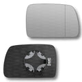 Replacement Wing Mirror Glass Right for BMW X3 2003-2009 Clip-On Driver Off side Heated with Blind Spot