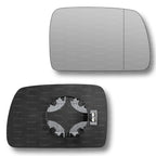 Replacement Wing Mirror Glass Right for BMW X3 2003-2009 Clip-On Driver Off side Heated with Blind Spot
