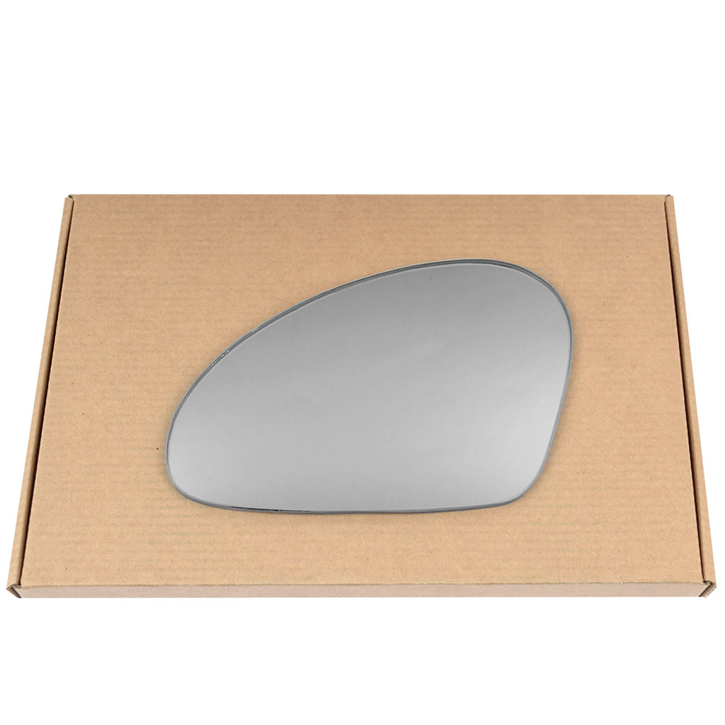 Wing Mirror Glass Left for Seat Altea 2004-2008 Stick-On Passenger Near Side Convex