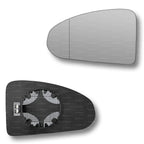 Replacement Wing Mirror Glass Left for Audi TT 2014-2022 Clip-On Passenger Near Side N/S Heated with Blind Spot