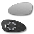 Replacement Wing Mirror Glass Left for Porsche 928 968 1992-1995 Clip-On Passenger Near Side N/S Heated with Blind Spot