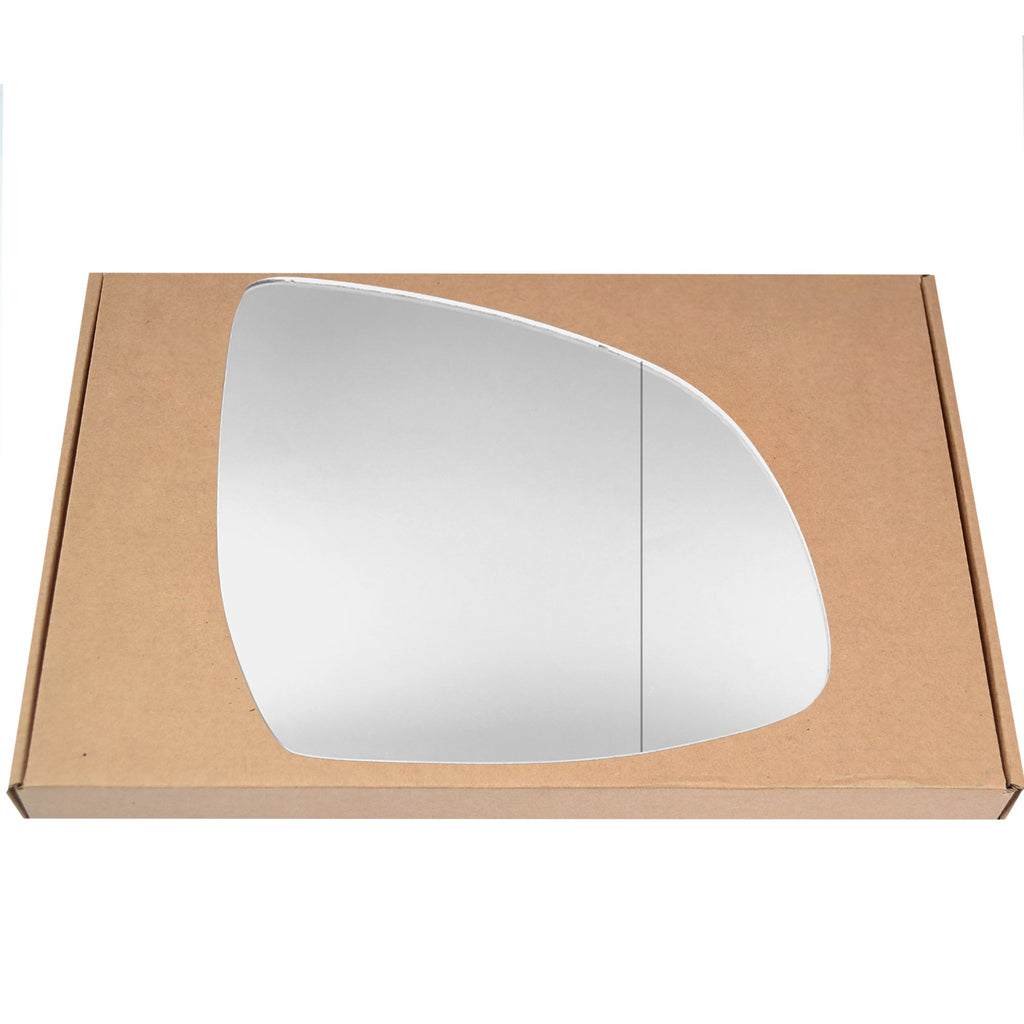 Wing Mirror Glass Right for BMW X5 (F15) 2013-2018 Stick-On Driver Off Side with Blind Spot