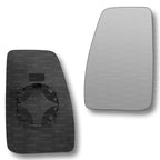 Replacement Wing Mirror Glass Right for Vauxhall Vivaro 2019-2022 Clip-On Driver Off side Heated Convex