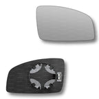 Replacement Wing Mirror Glass Right for Renault Espace 2003-2009 Clip-On Driver Off side Heated Convex