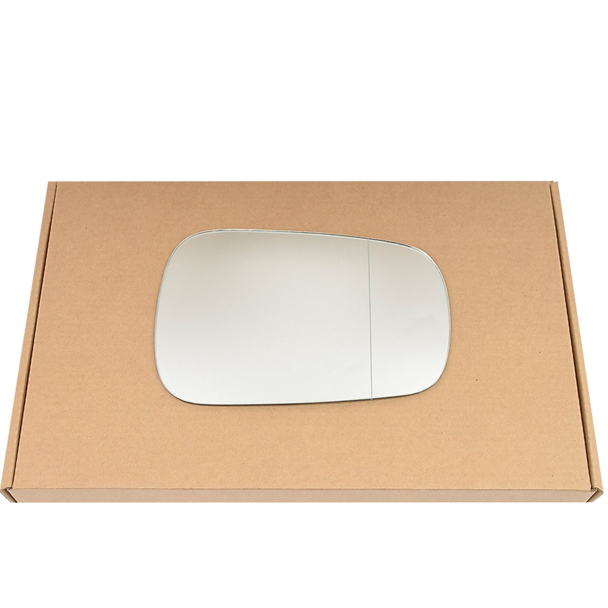 Wing Mirror Glass Right for Ford Fusion 2002-2005 Stick-On Driver Off Side with Blind Spot