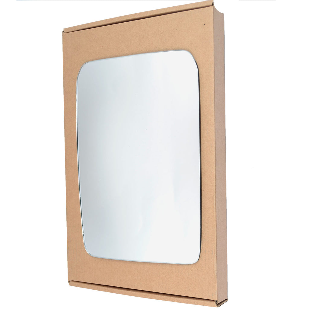 Wing Mirror Glass Left for Toyota Land Cruiser 1984-1989 Stick-On Passenger Near Side Convex