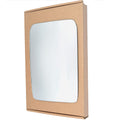 Wing Mirror Glass Left for Toyota Land Cruiser 1984-1989 Stick-On Passenger Near Side Convex
