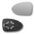 Replacement Wing Mirror Glass Left for Kia Rio 2011-2017 Clip-On Passenger Near Side N/S Heated Convex
