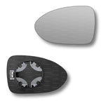 Replacement Wing Mirror Glass Left for Kia Rio 2011-2017 Clip-On Passenger Near Side N/S Heated Convex