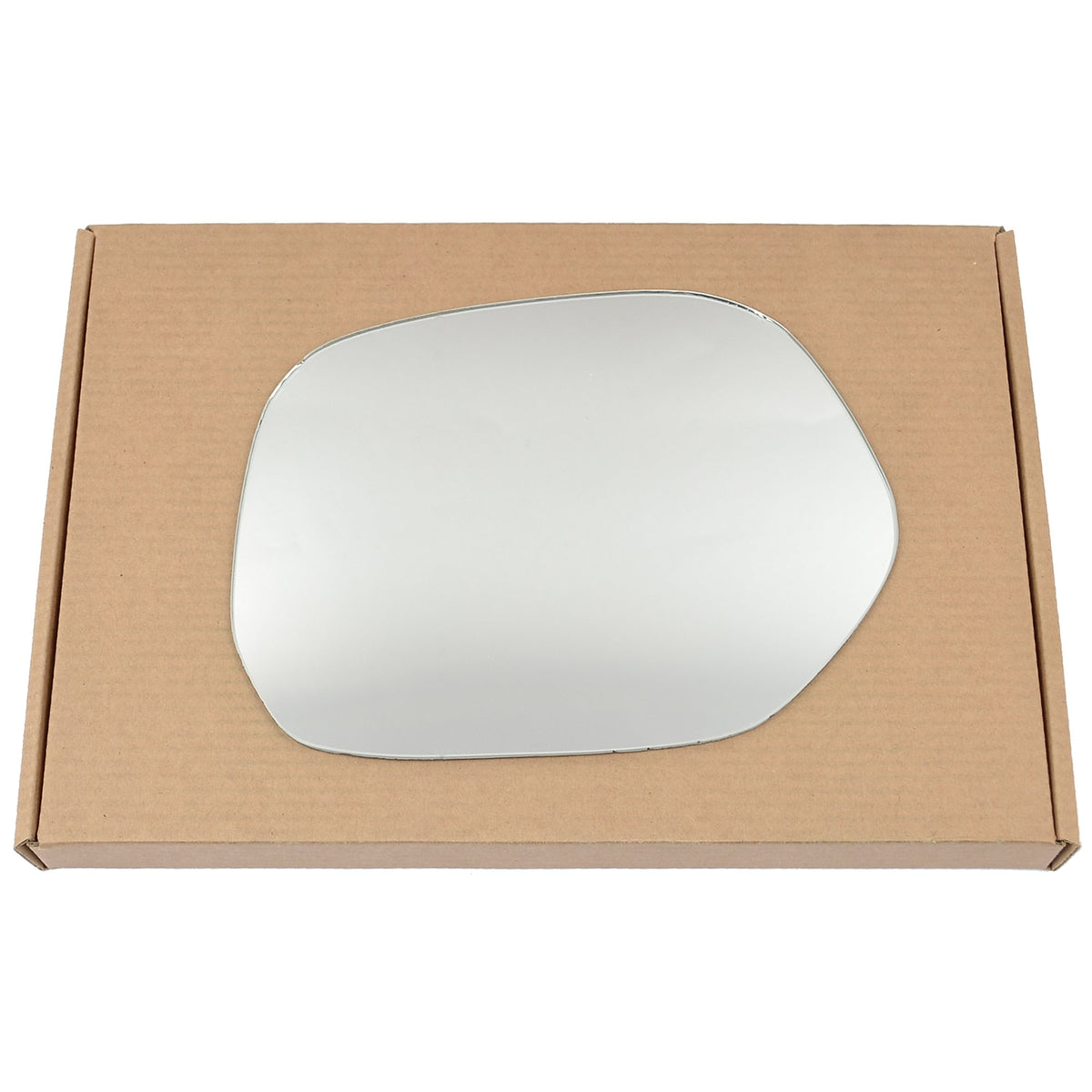 Wing Mirror Glass Left for Toyota Yaris Verso 1999-2005 Stick-On Passenger Near Side Convex