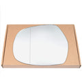 Wing Mirror Glass Left for Toyota Land Cruiser 2003-2009 Stick-On Passenger Near Side with Blind Spot