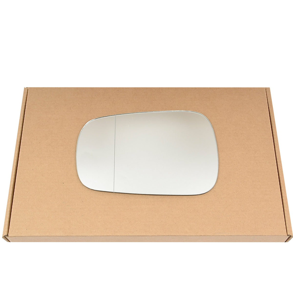 Wing Mirror Glass Left for Ford Fiesta 2002-2005 Stick-On Passenger Near Side with Blind Spot
