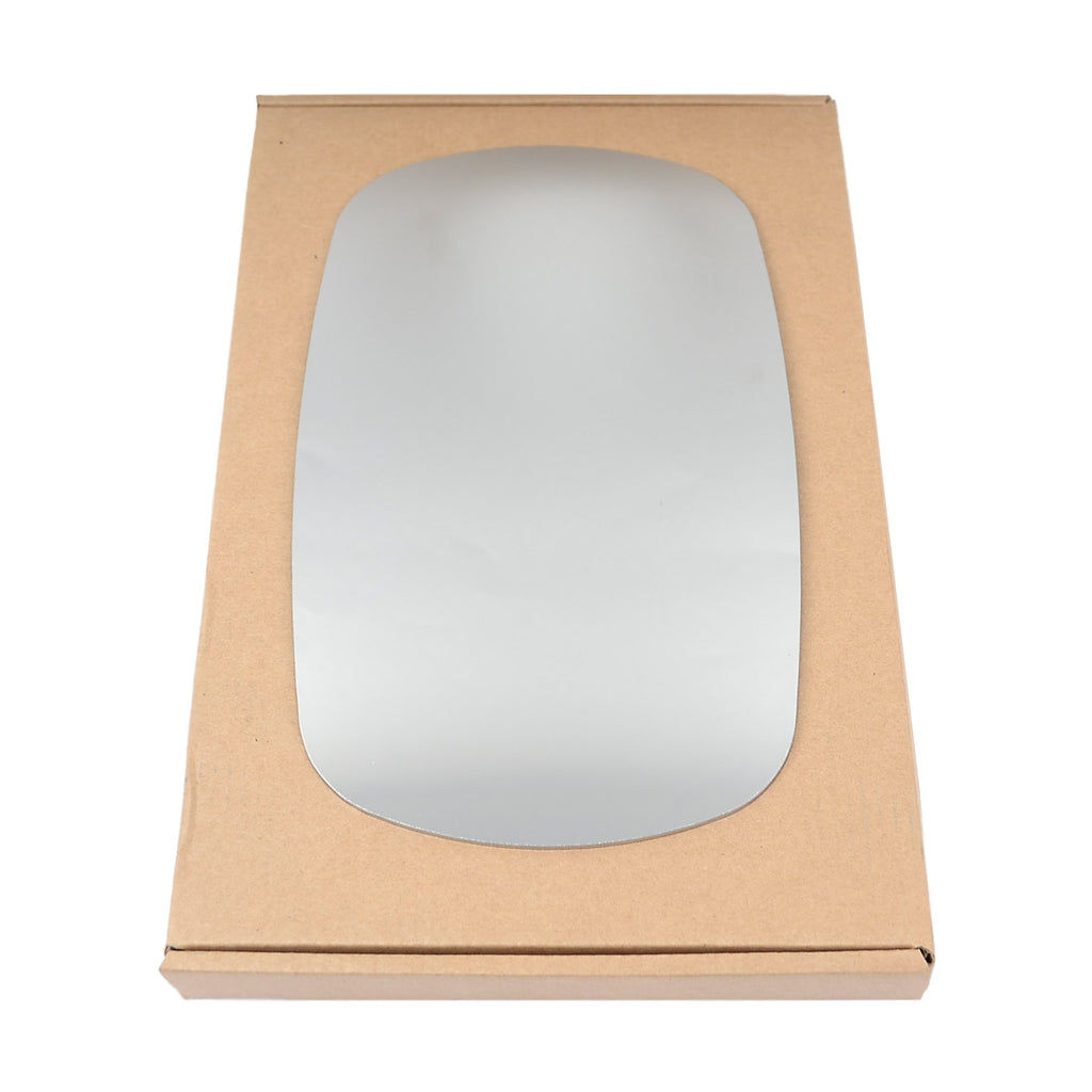 Wing Mirror Glass Right for Fiat Doblo 2001-2010 Stick-On Driver Off Side Convex