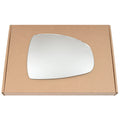 Wing Mirror Glass Right for Audi A1 2010-2018 Stick-On Driver Off Side Convex