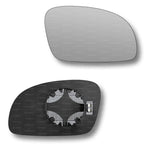 Replacement Wing Mirror Glass Right for VW New Beetle 2003-2010 Clip-On Driver Off side Heated Convex